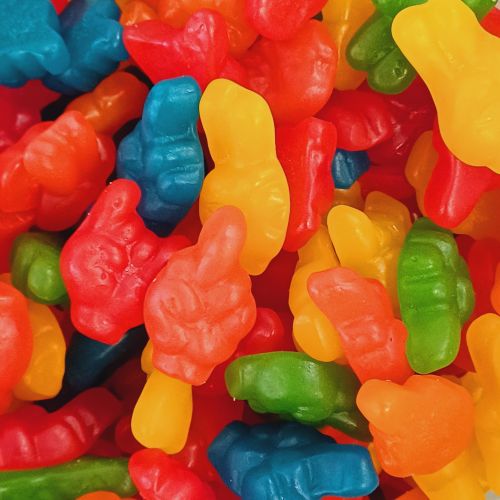 Bunte Hände