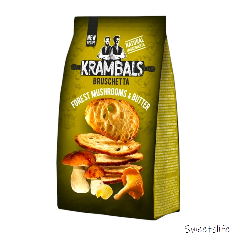 Krambals Bruschetta Forest Mushrooms Butter