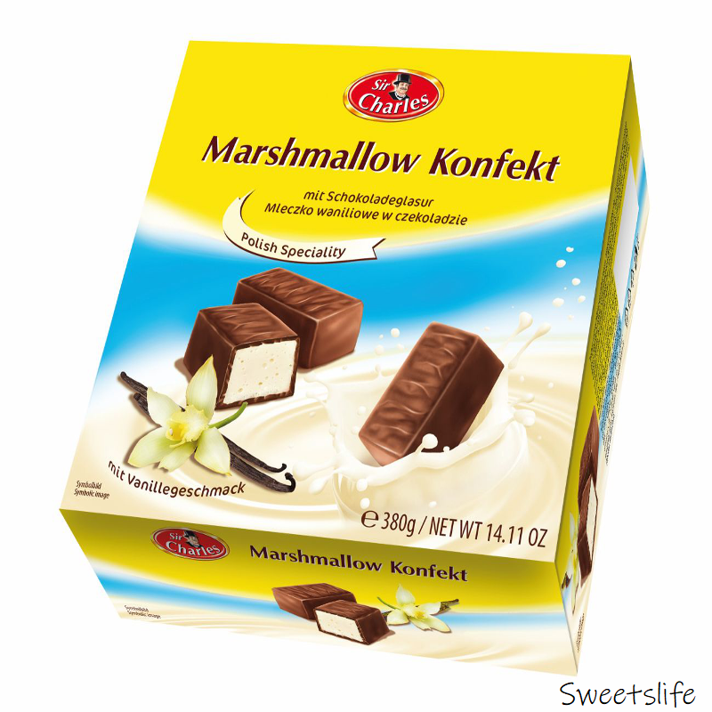 Marshmallow Konfekt mit Schokoladeglasur 380g