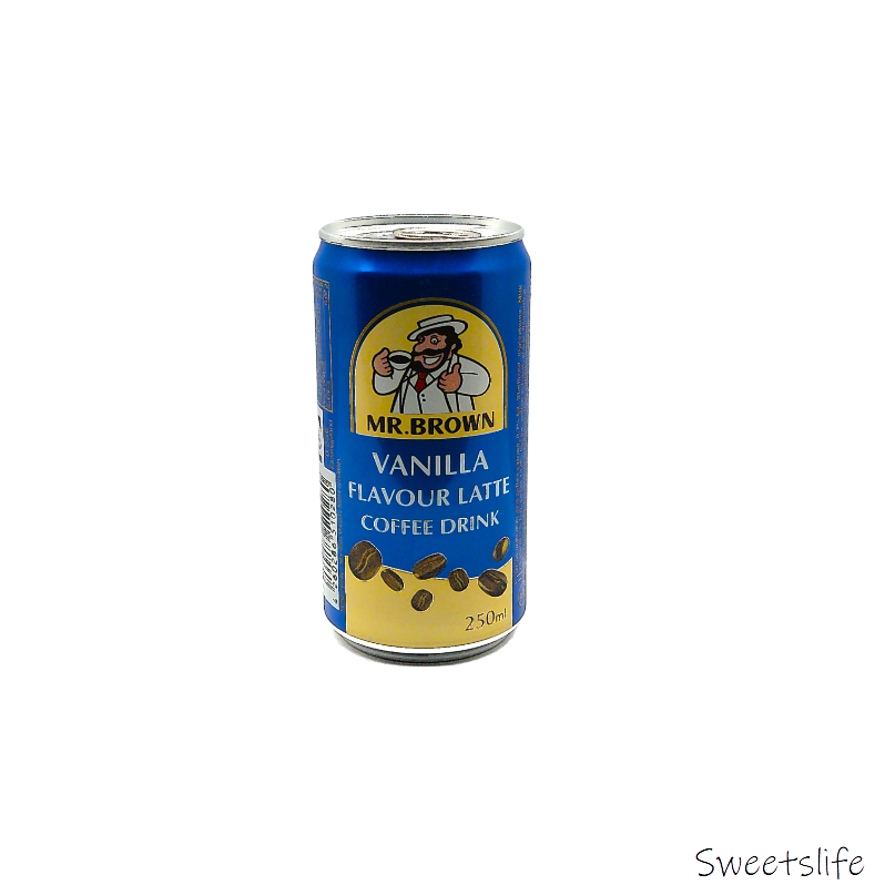 Mr. Brown Coffee Drink Vanilla Flavour Latte 250ml