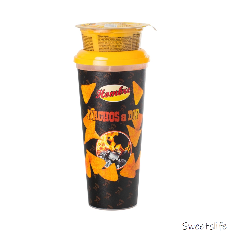 PCO Hombre Nachos & Cheese-Dip 90g+165g Nachos