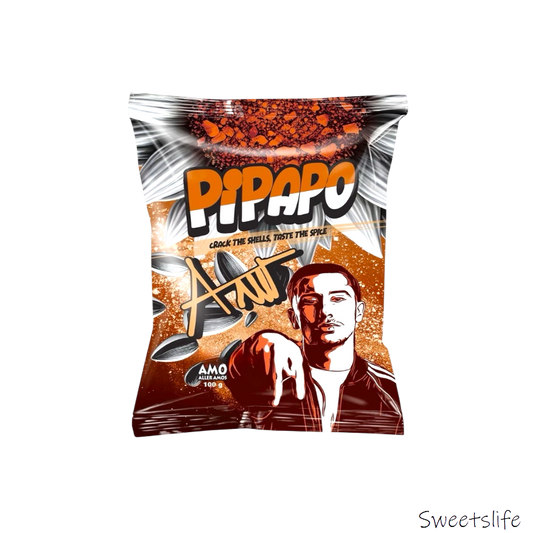 PIPAPO Sonnenblumenkerne mit Taco Geschmack 100g