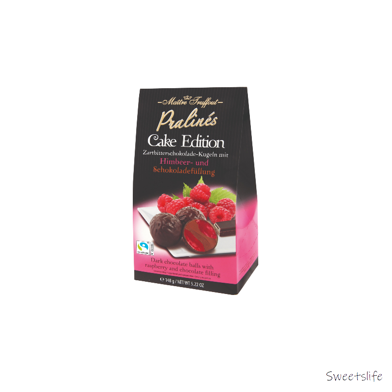Pralinen Cake Edition - Himbeer & Zartbitterschokolade 148g