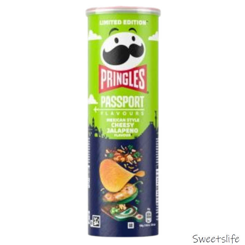 Pringles Passport Cheesy Jalapeño nach mexikanischer Art