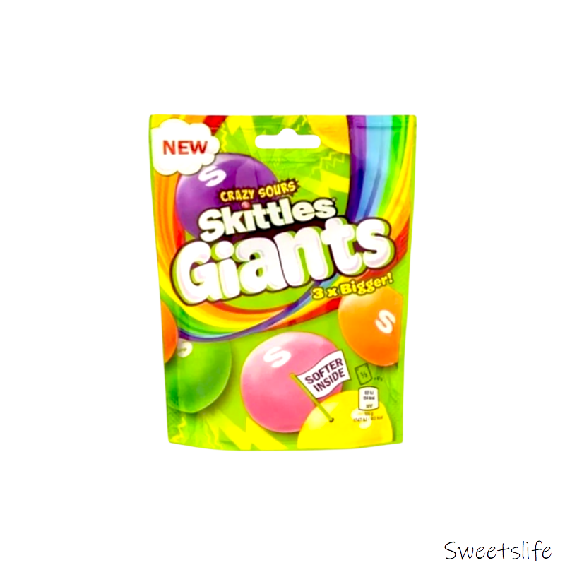 Skittles Giants Crazy Sour 132g