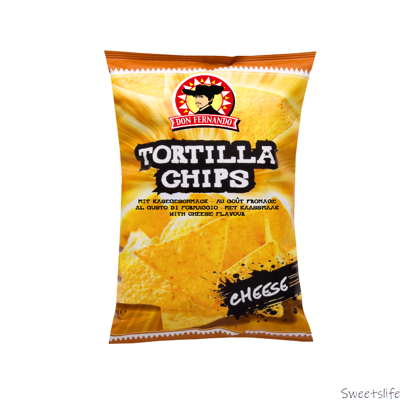 Tortilla Chips mit Käsegeschmack 200g