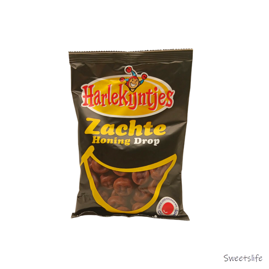 Harlekijntjes Soft Honig Lakritz 300g