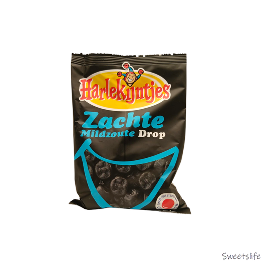 Harlekijntjes Soft Mildzoute Lakritz 300g