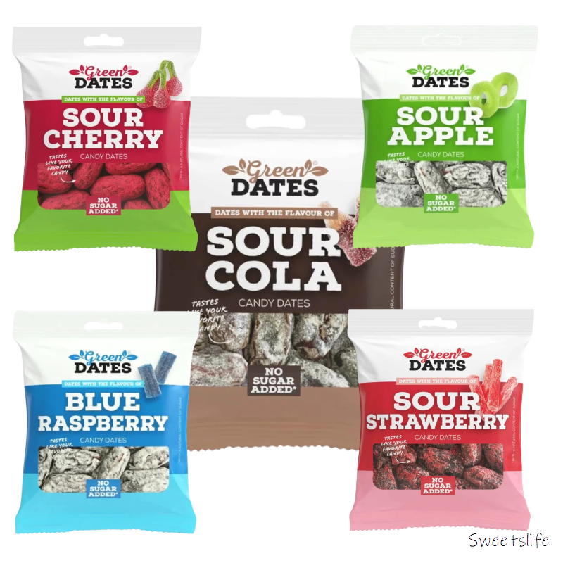 Green Datteln Sour Bundle 5x90g