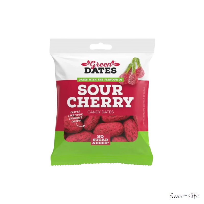 Green Datteln Sour Cherry 90g