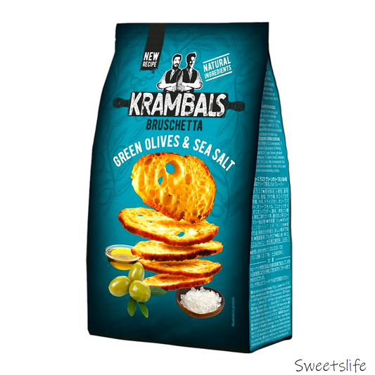 Krambals-Bruschetta Green Olives Sea Salt