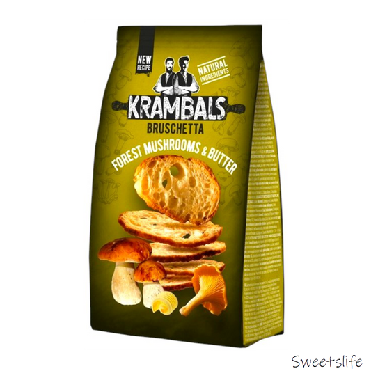 Krambals Bruschetta Forest Mushrooms Butter
